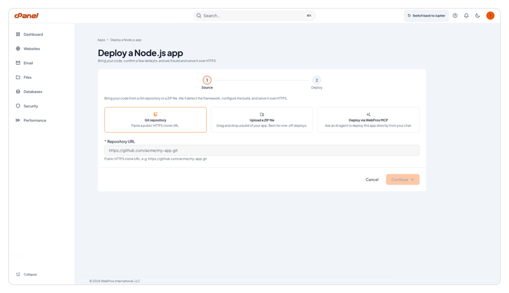 AI App Hosting